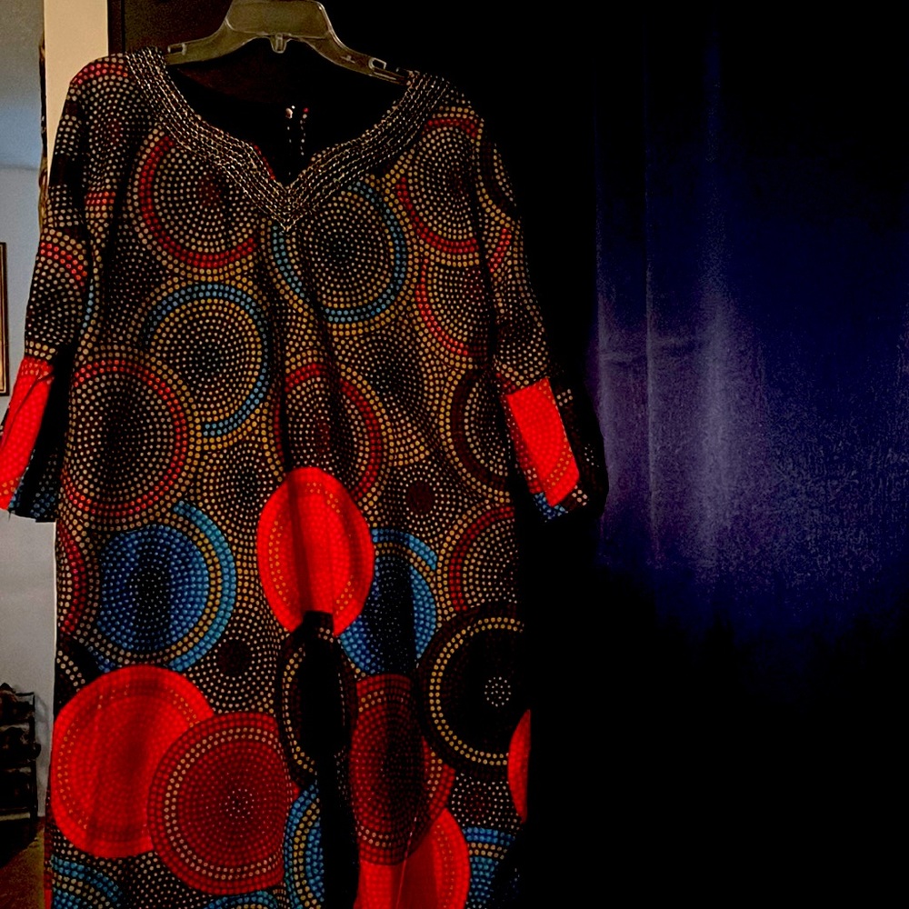 African Print Dress